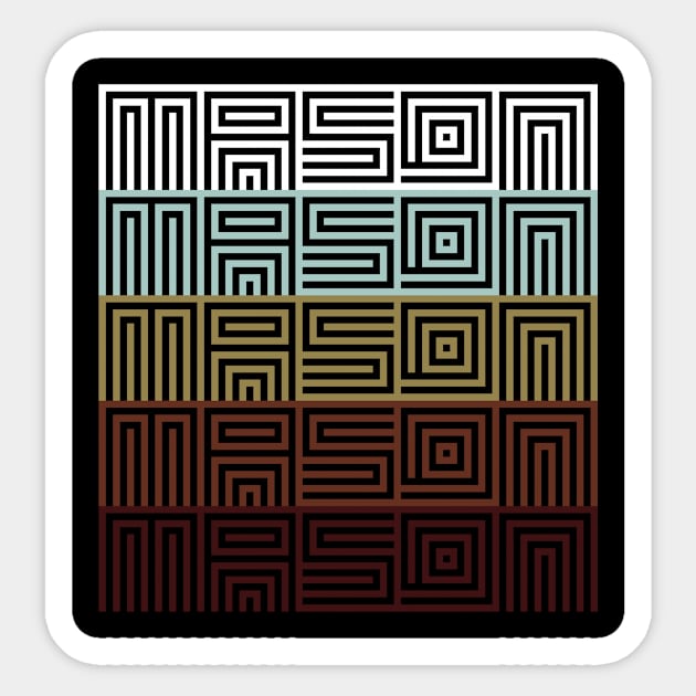 Mason Sticker by thinkBig